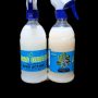 Neem Action organic pest control bottle for Sprout Organics.
